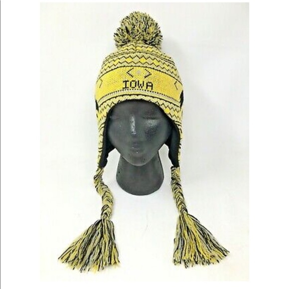 University of Iowa Hawkeyes Ski Cap - Picture 2 of 5
